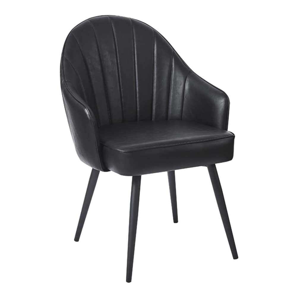 Sylvia Lounge Chair in Metal