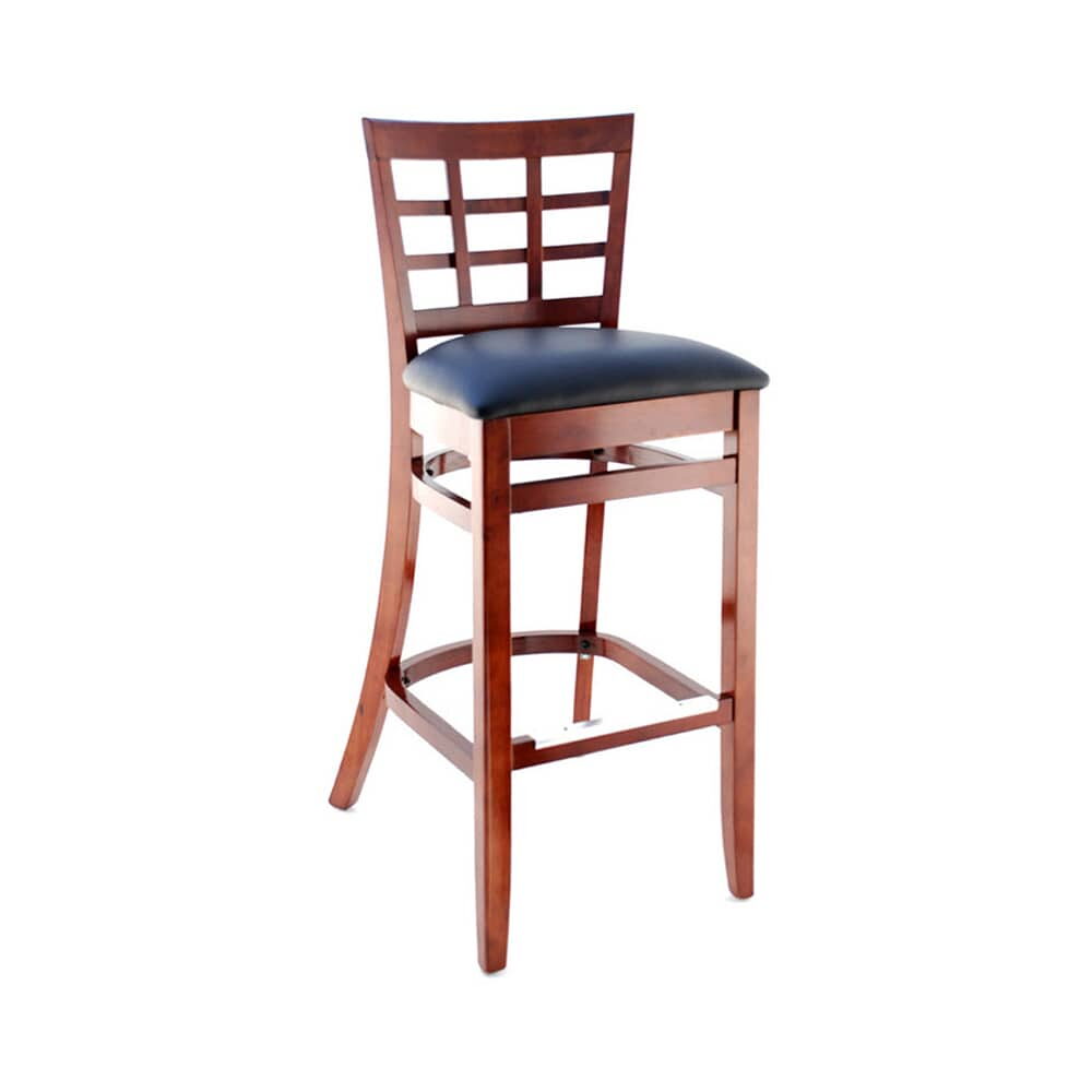 Window-Back Indoor Bar Stool