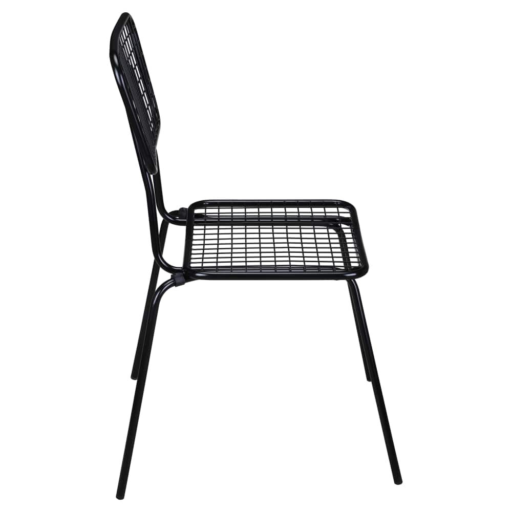 Ollie Black Chair for Outdoor Dining