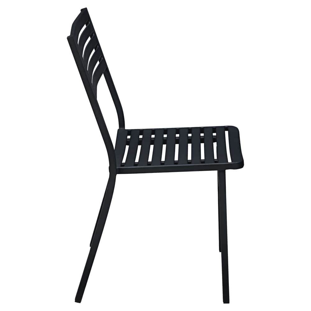 Ella Black Chair for Outdoor Patio