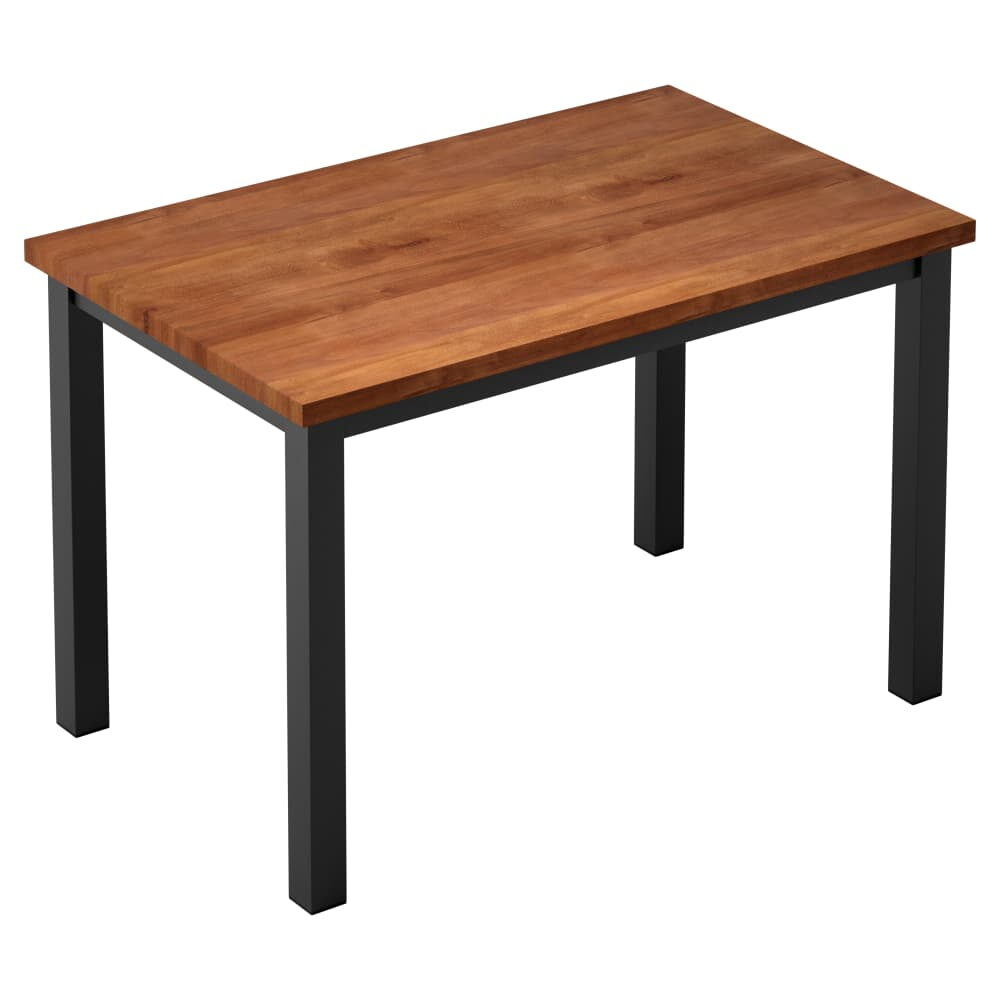 Ottis Table Set with Black Finish in Solid Wood