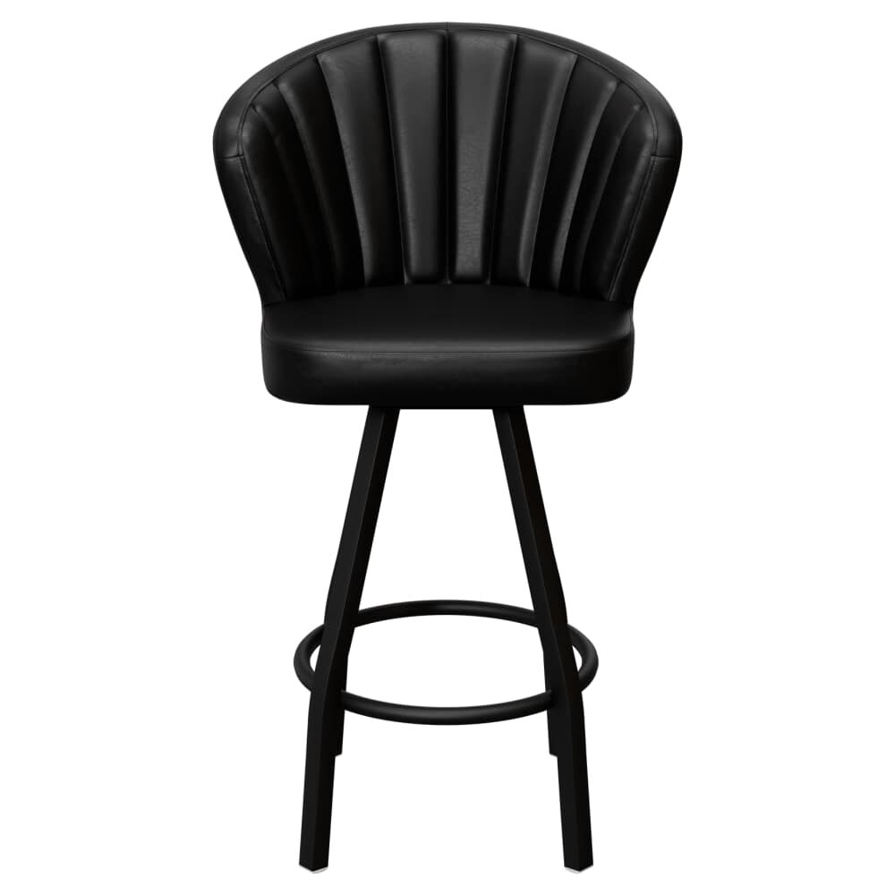 Aria Swivel Bar Stool in Metal