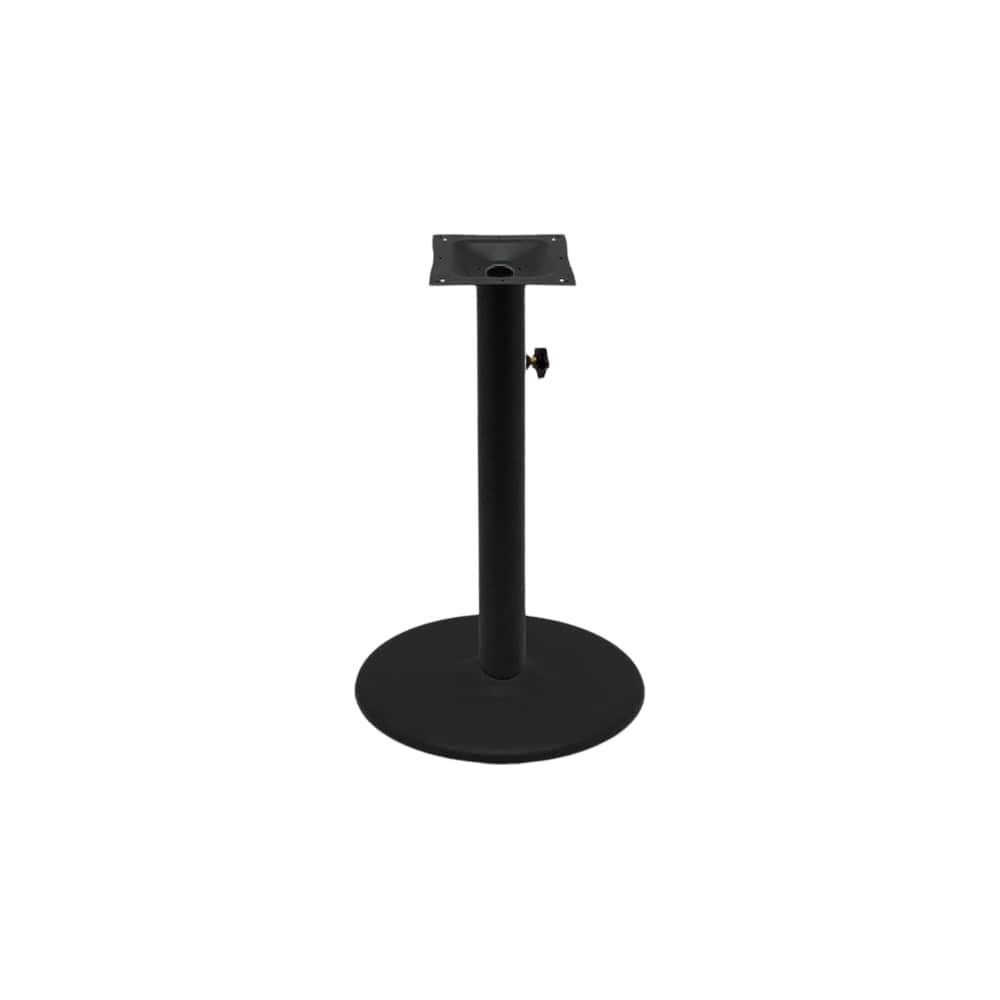 Outdoor Table-Umbrella Table Base in Round Steel with Standard Height