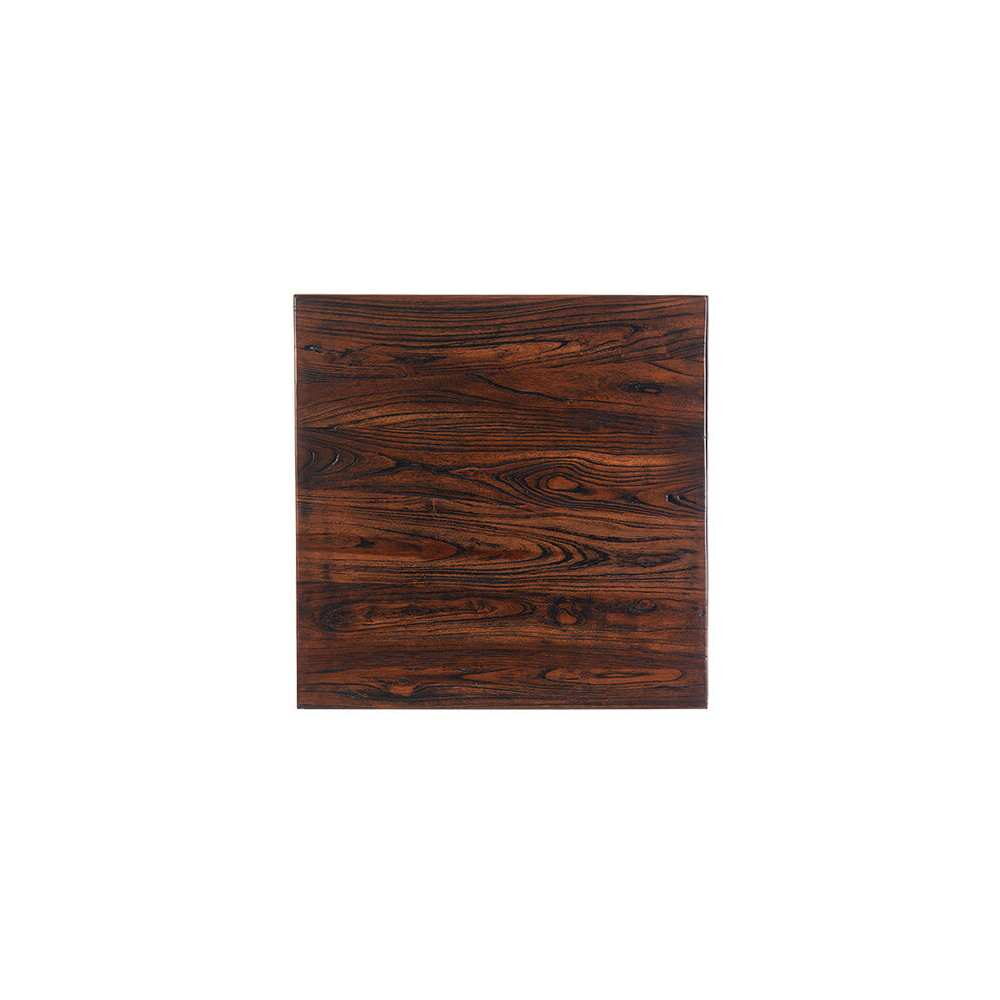 Industrial Series Elm Wood Table Top in Dark Walnut