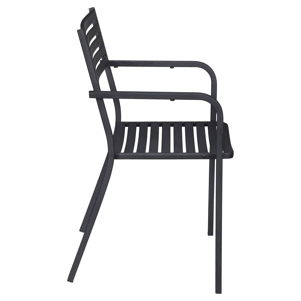 Ella Black Outdoor Armchair