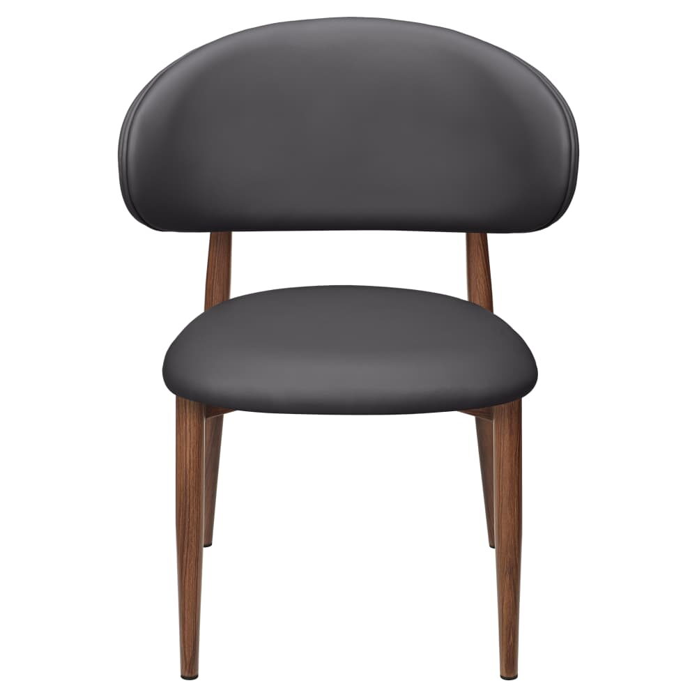 Vera Upholstered Chair in Metal