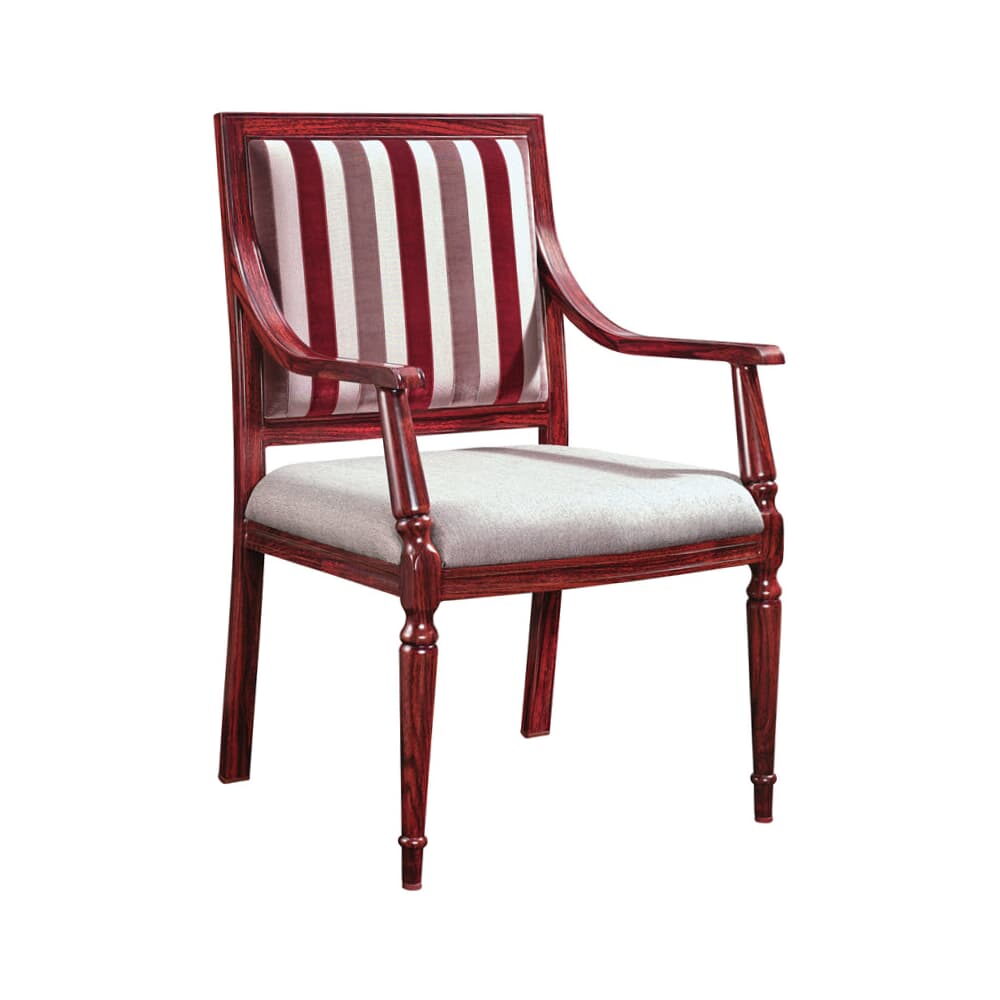 Colonial Style Armchair in Aluminum, Senior Living