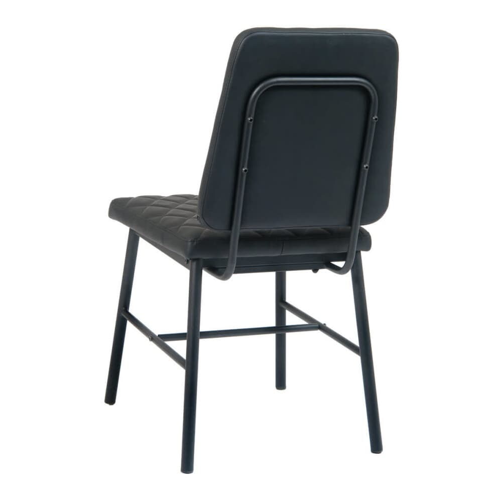 Dalton Padded Chair in Metal