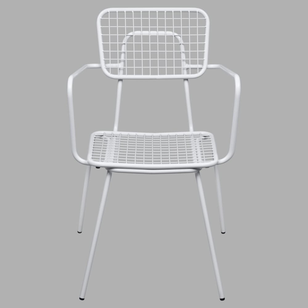 Ollie Outdoor Armchair in White