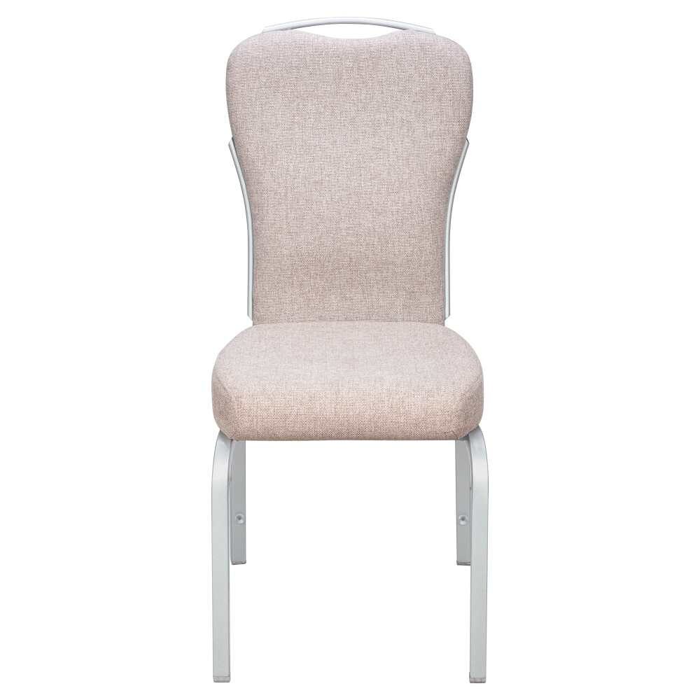 Belvique Classic Flex-Back Banquet Chair in Aluminum
