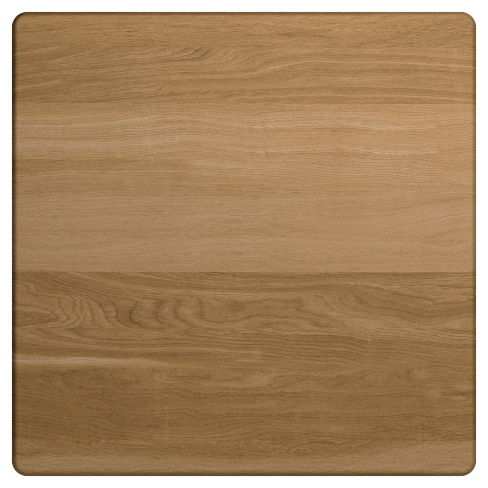 Indoor Resin Table Top in Hickory Natural Finish