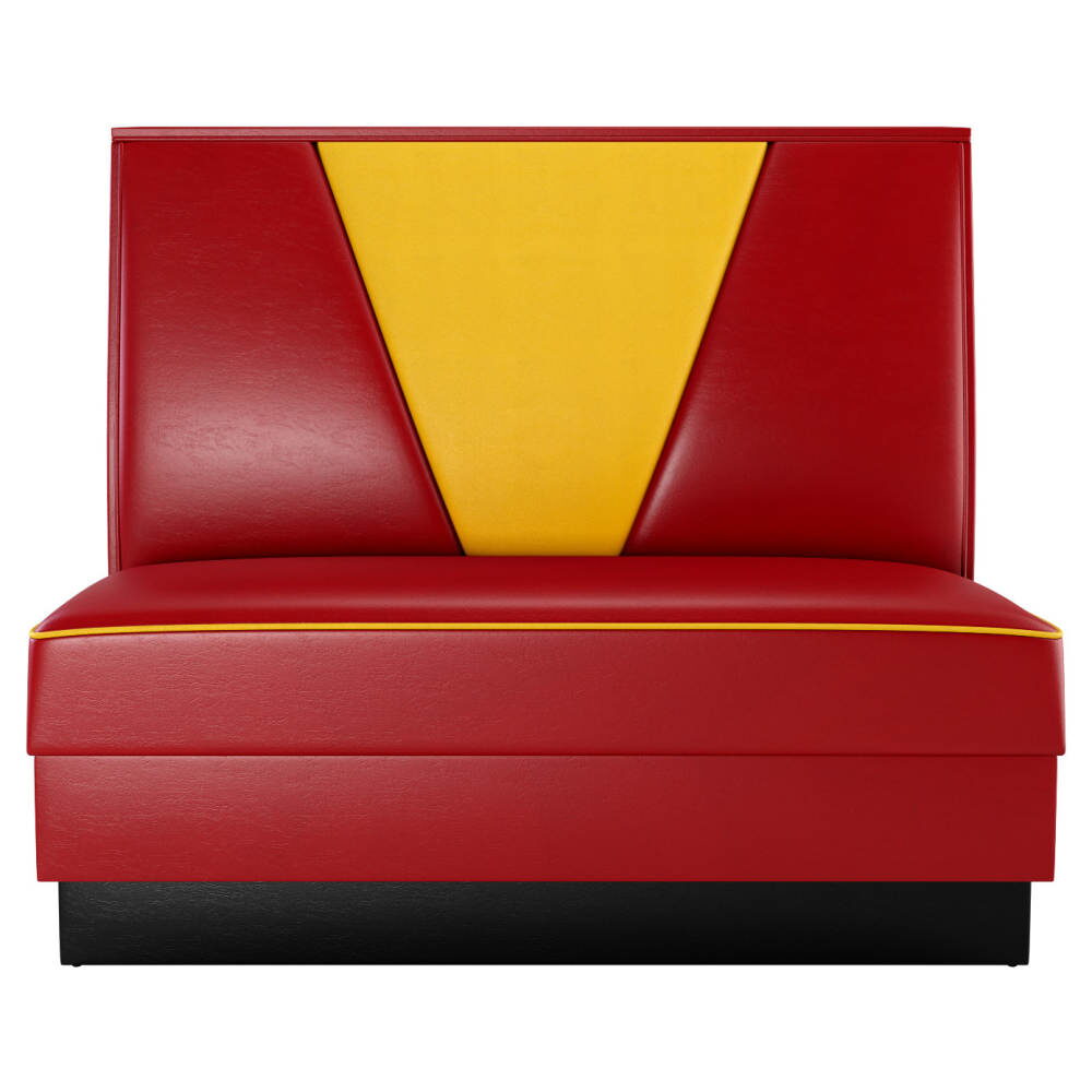Seating Pieces in V Shape with 2 Singles and 1 Double