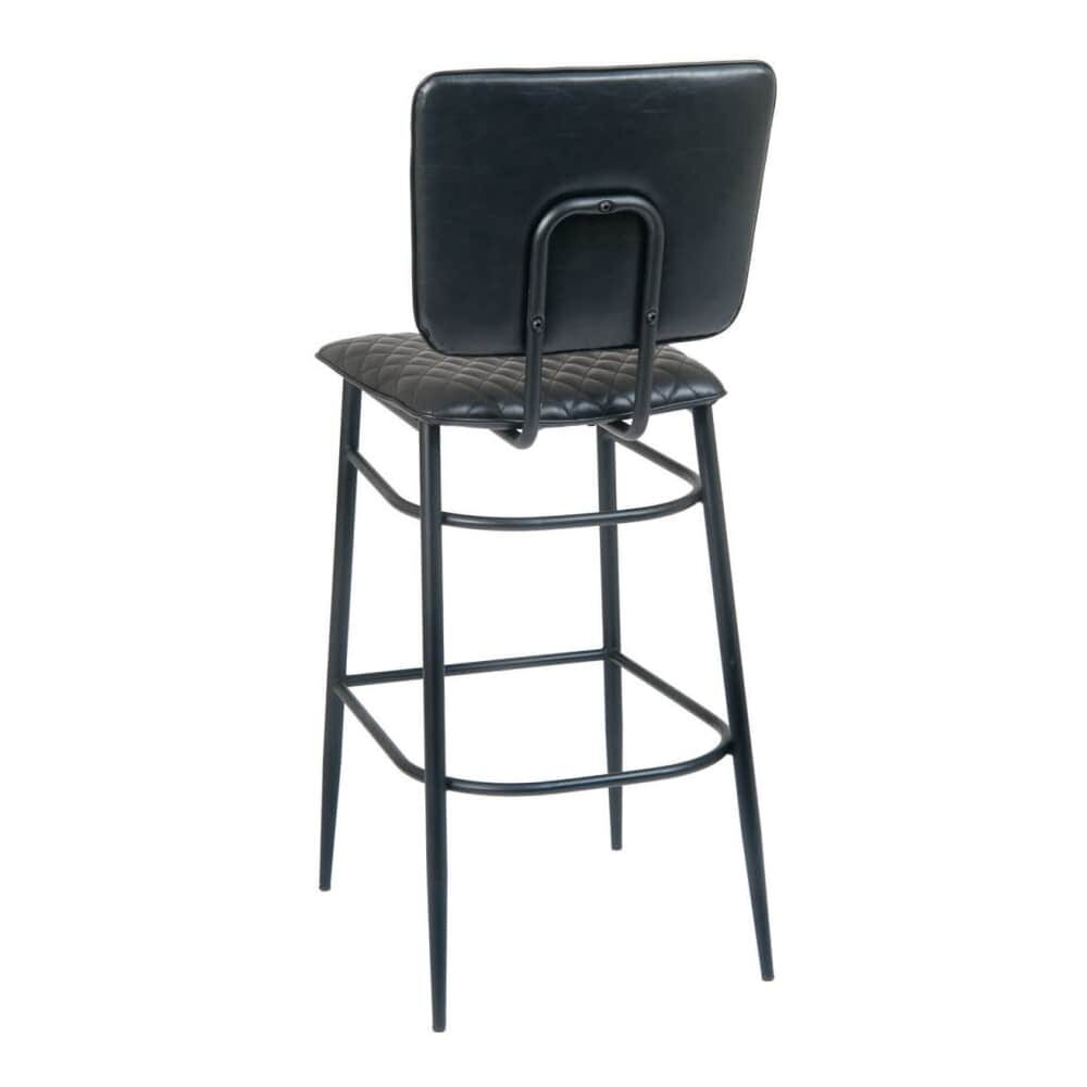 Dalton Padded Indoor Bar Stool in Metal
