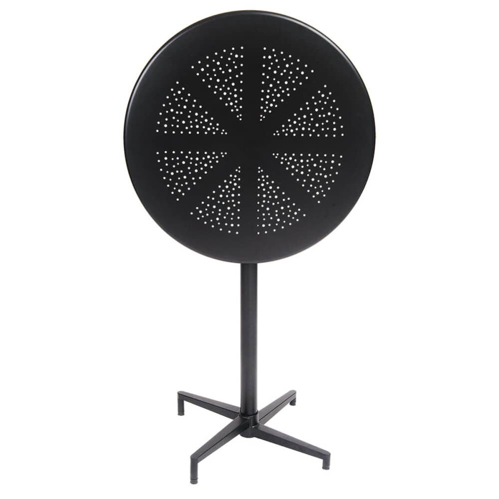 Metal Folding Table in Bar Height with Base