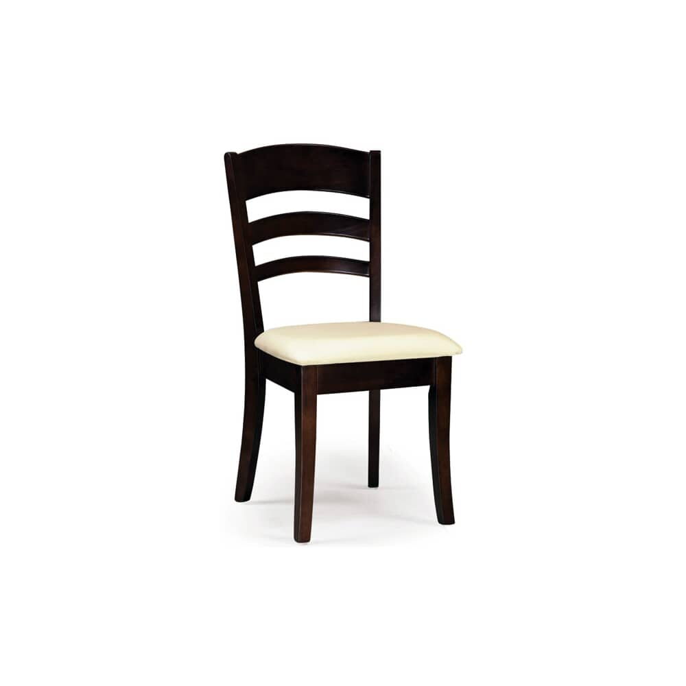 Crescendo Arched Ladder-Back Chair in Wood