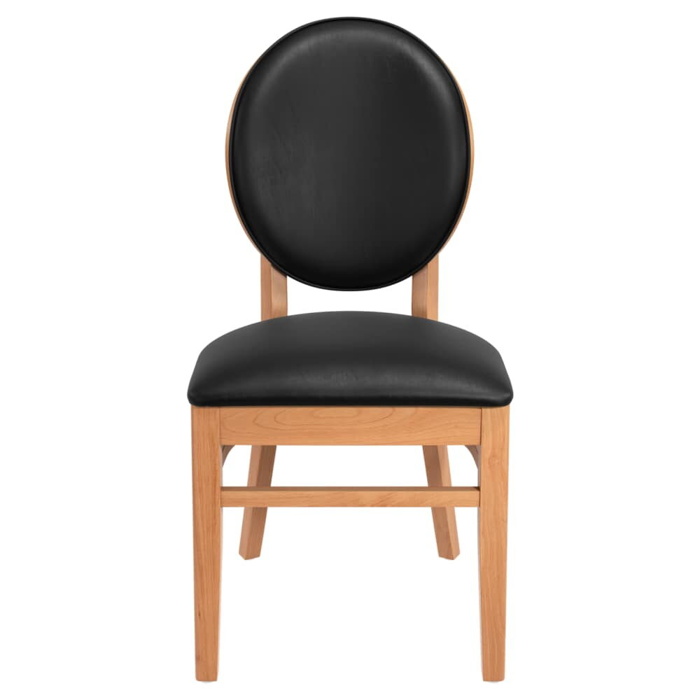 Lorenzo Dining Chair with Padded Back in Wood