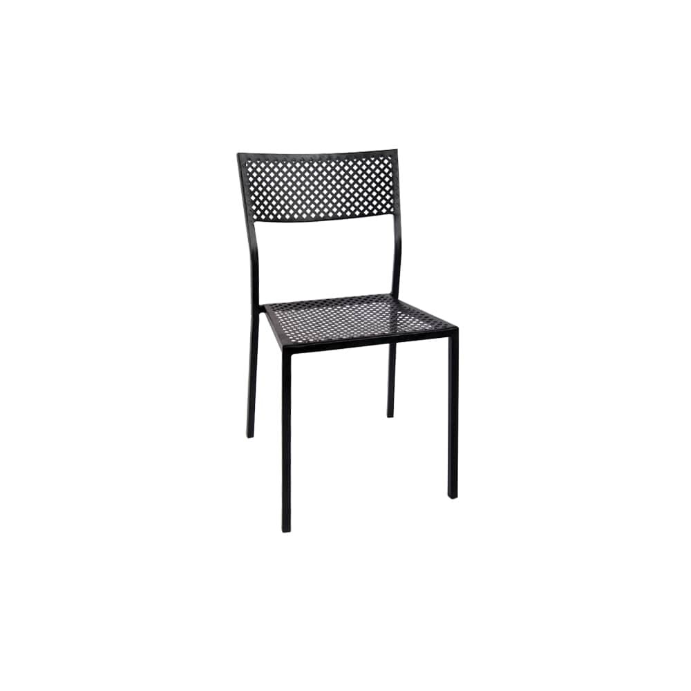 Checkered Chair for Outdoor Patio