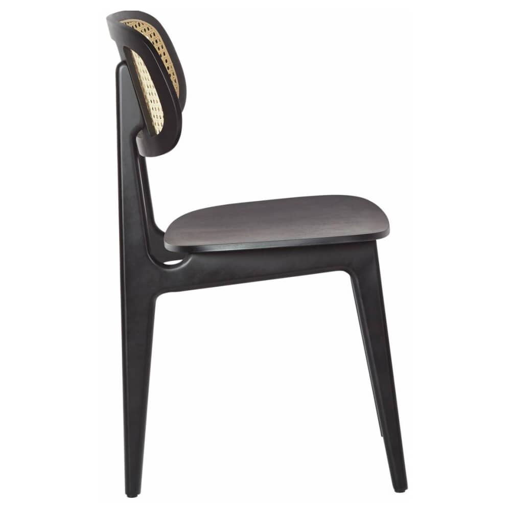 Cane Dining Chair in Wood