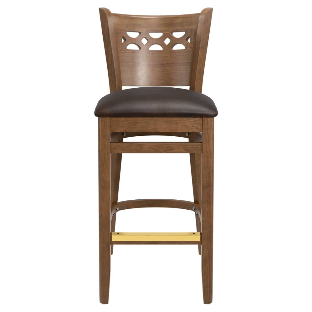 Leonardo Indoor Bar Stool in Wood