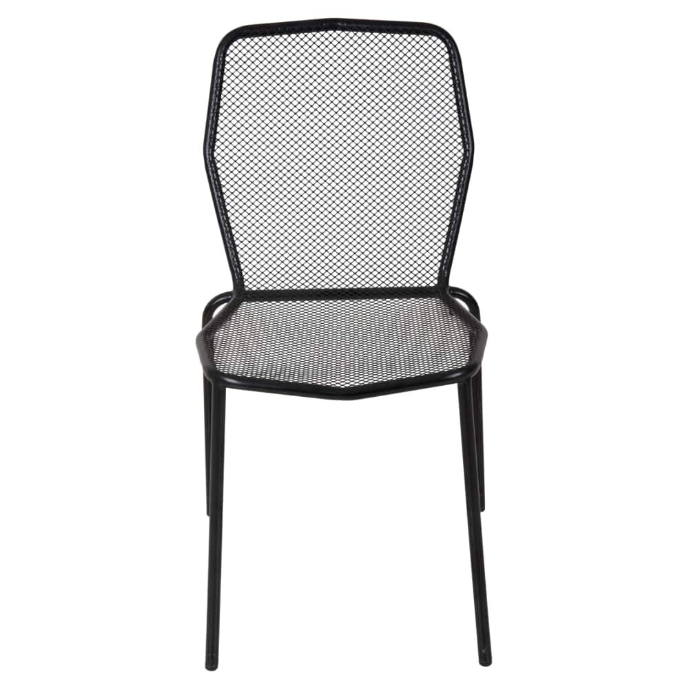 European-Style Patio Chair in Micro-Mesh