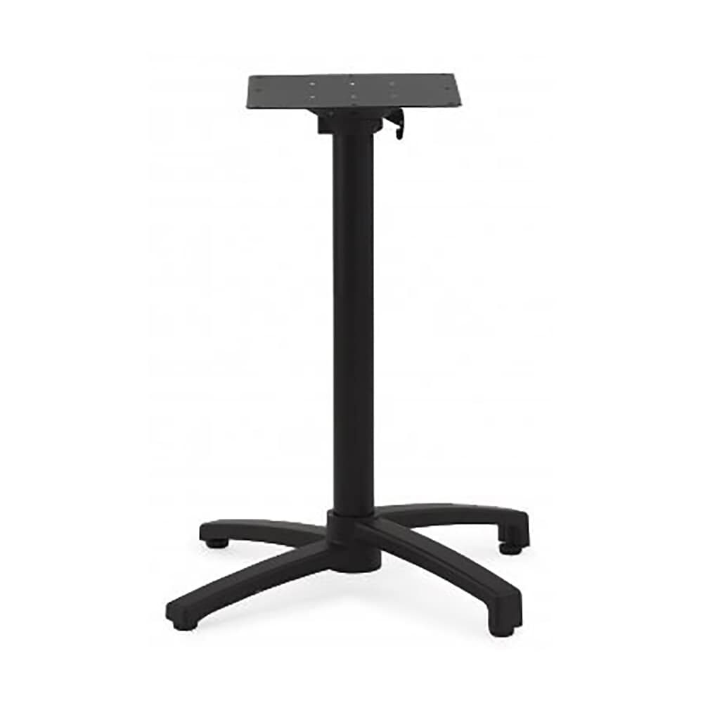 Folding Aluminum Table Base in Black