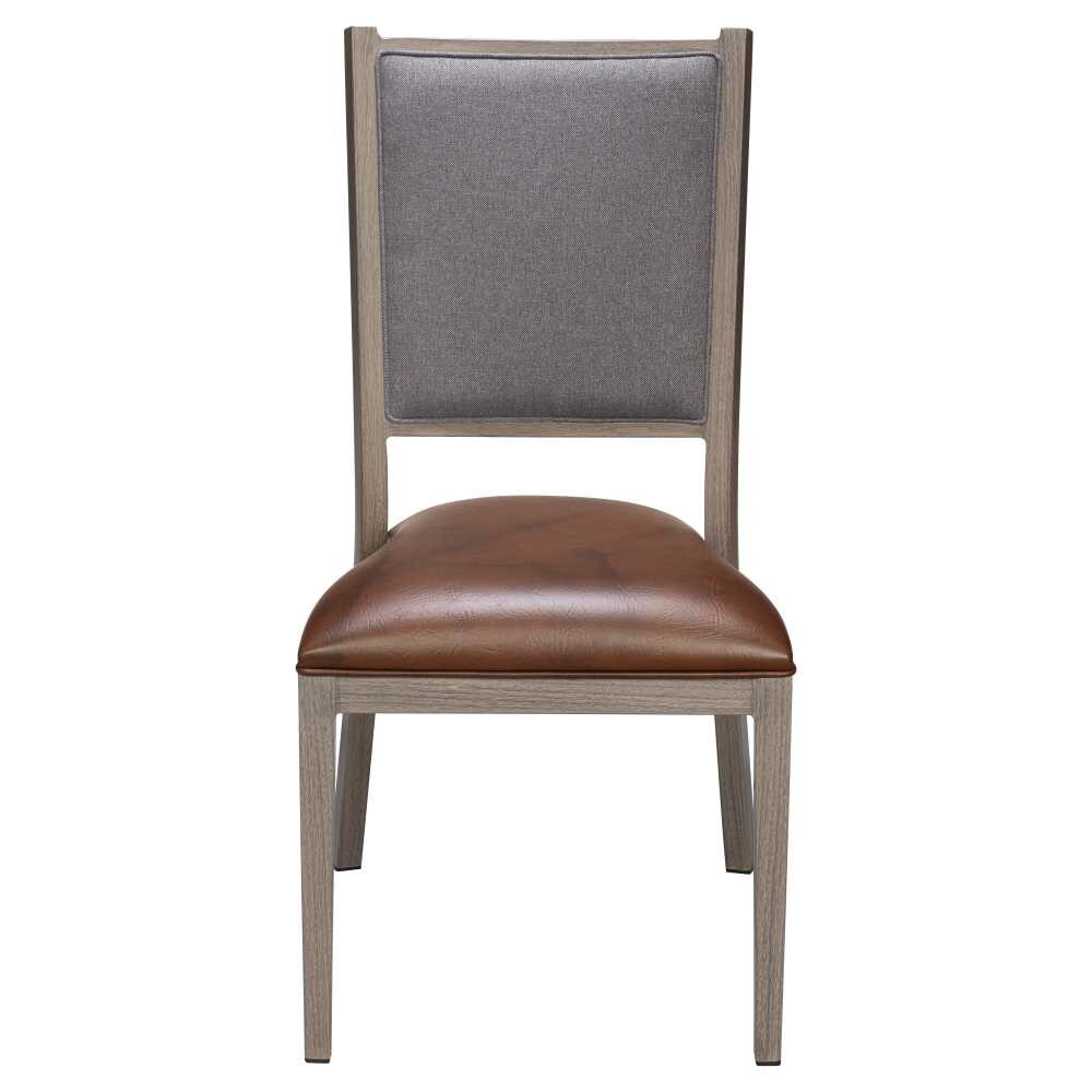 Leontine Dining Chair in Aluminum
