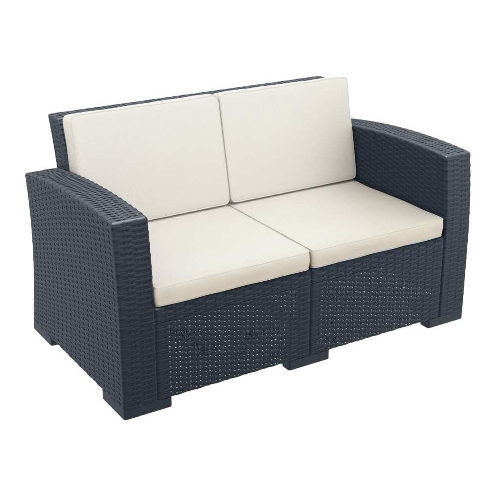 Shelly Loveseat in Resin for Patio