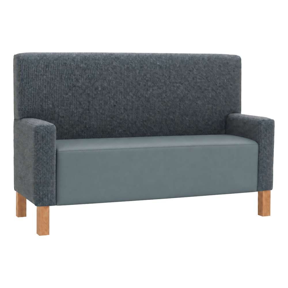 Tavqora Lounge Booth, Plain-Back with Arms
