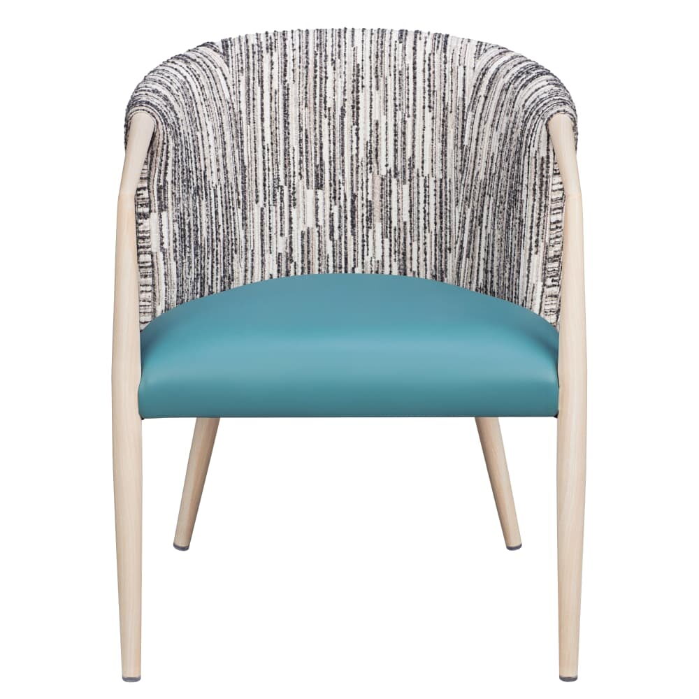 Breniva Indoor Armchair with Curved-Back