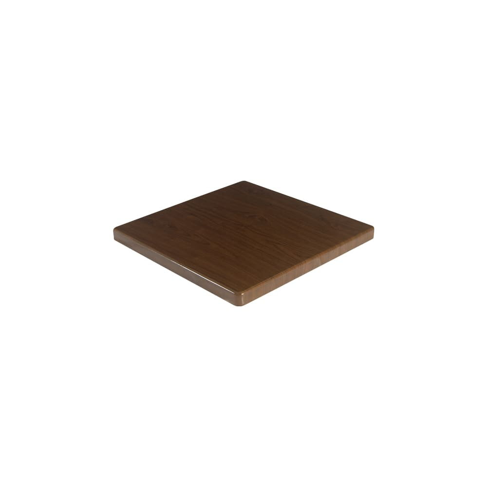 Resin Table Top in Dark Walnut