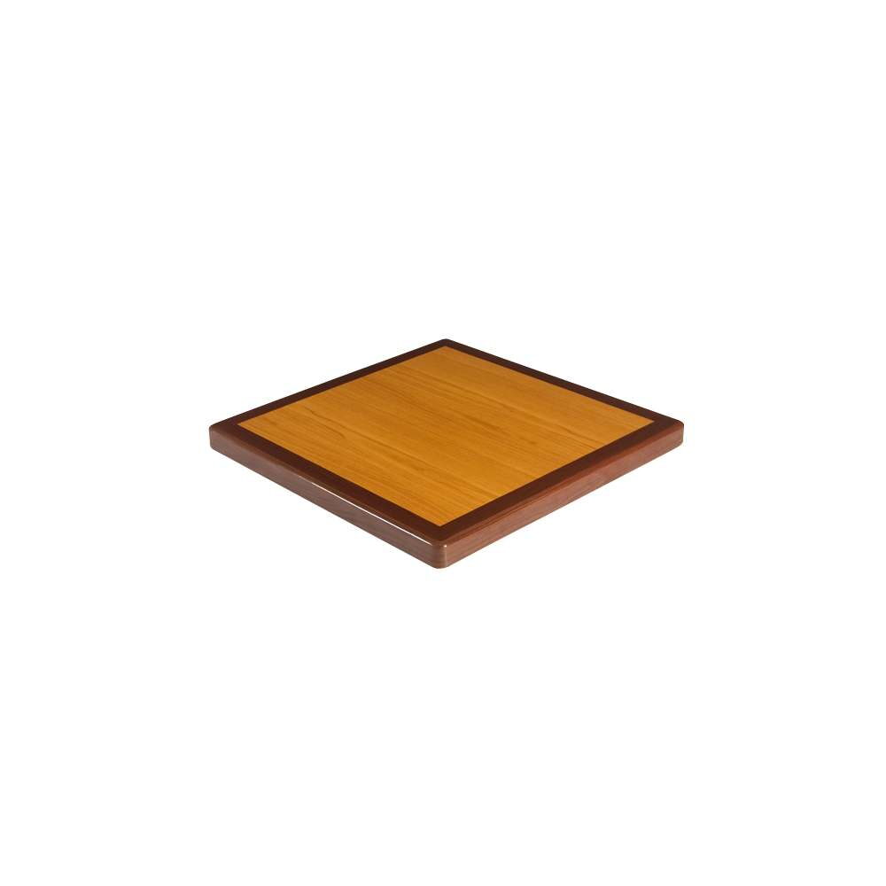Mahogany and Cherry Table Top in Resin