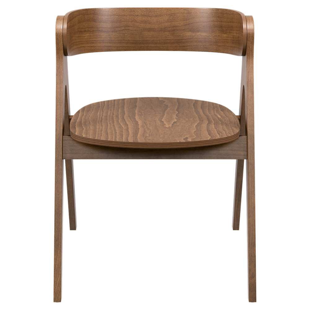 Strand Curved Back Chair in Wood