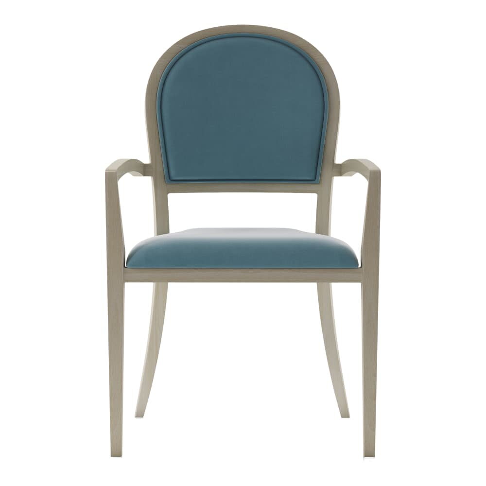 Paloma Armchair in Aluminum