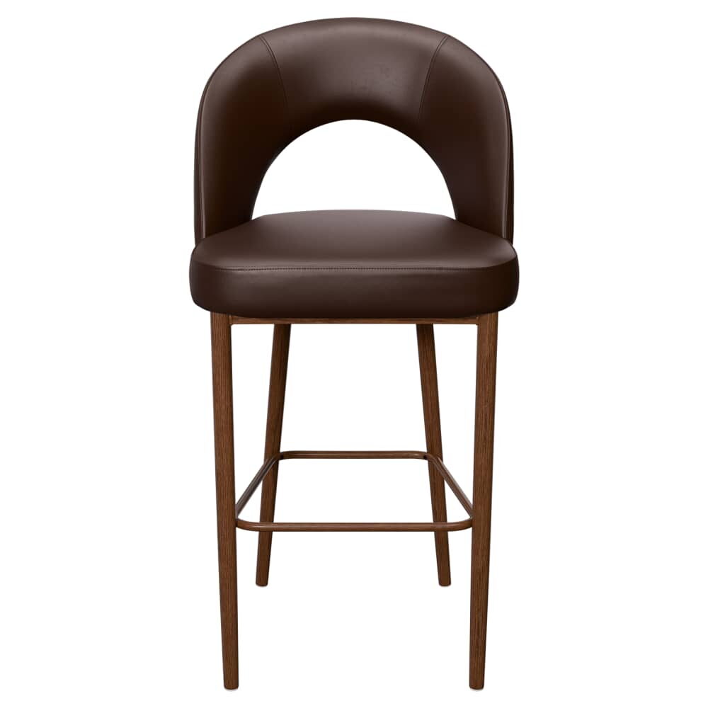 Yali Bucket Metal Bar Stool