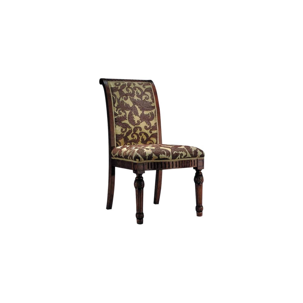 Go-Al Fully Upholstered Chair in Wood