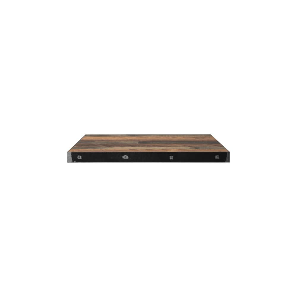 Custom Table Top in Laminate with Industrial Steel Edge