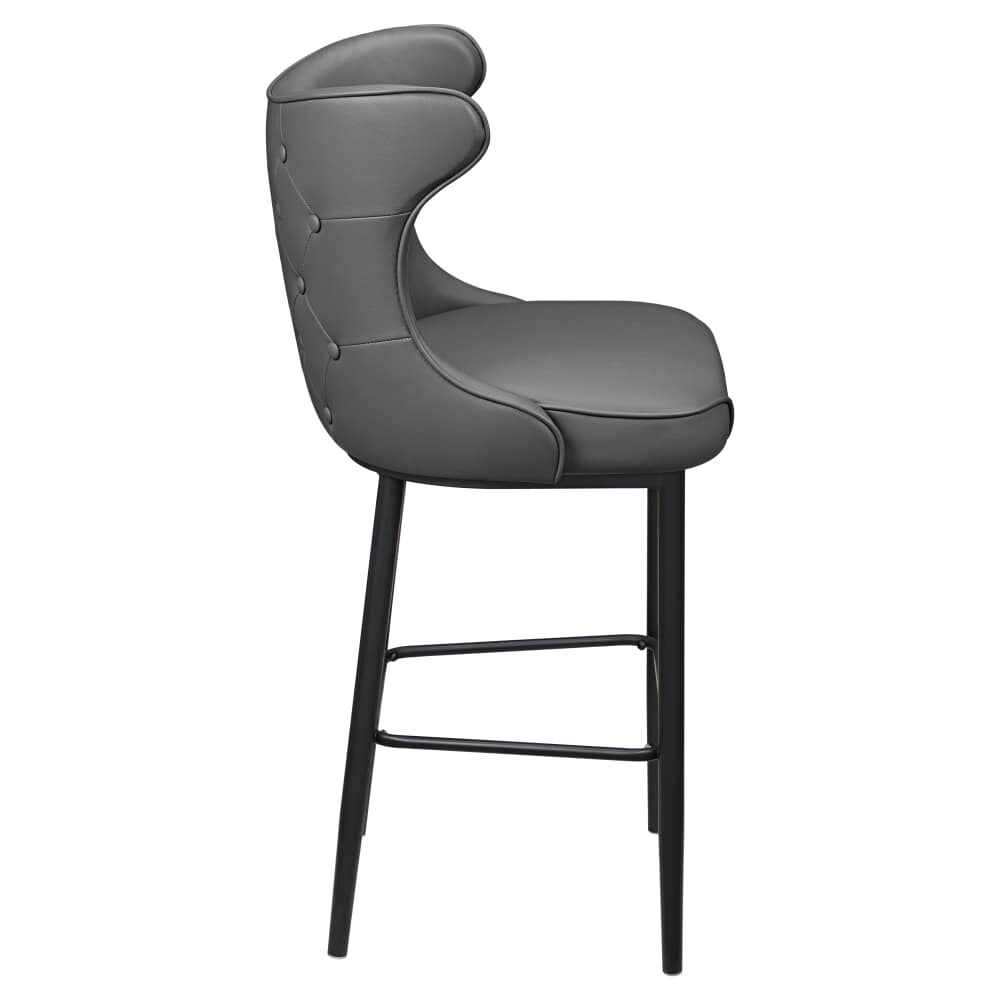 Darlo Bucket Bar Stool in Metal