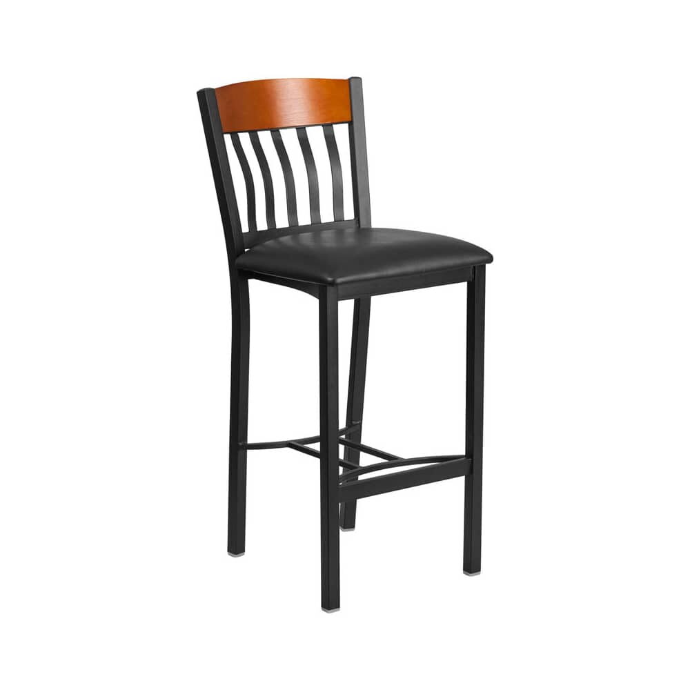 Schoolhouse Bar Stool in Metal