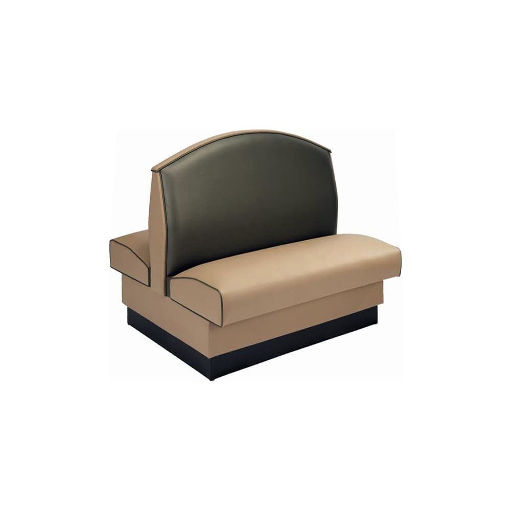 Fan-Back Booth with Padded Seat