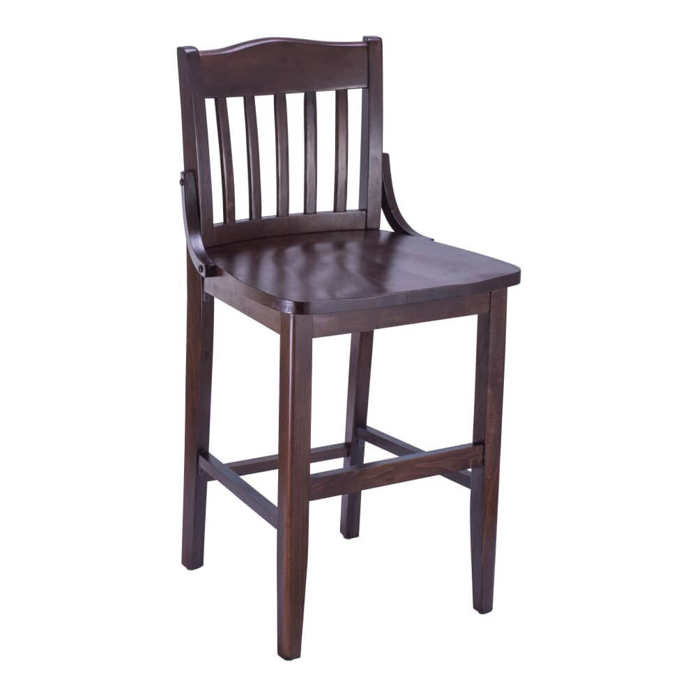 School House Counter Stool in Wood