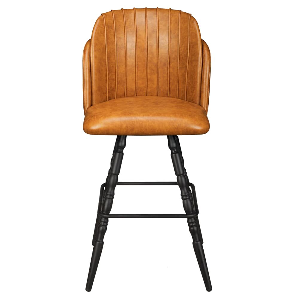 Sooti Vintage Frame Swivel Bar Stool