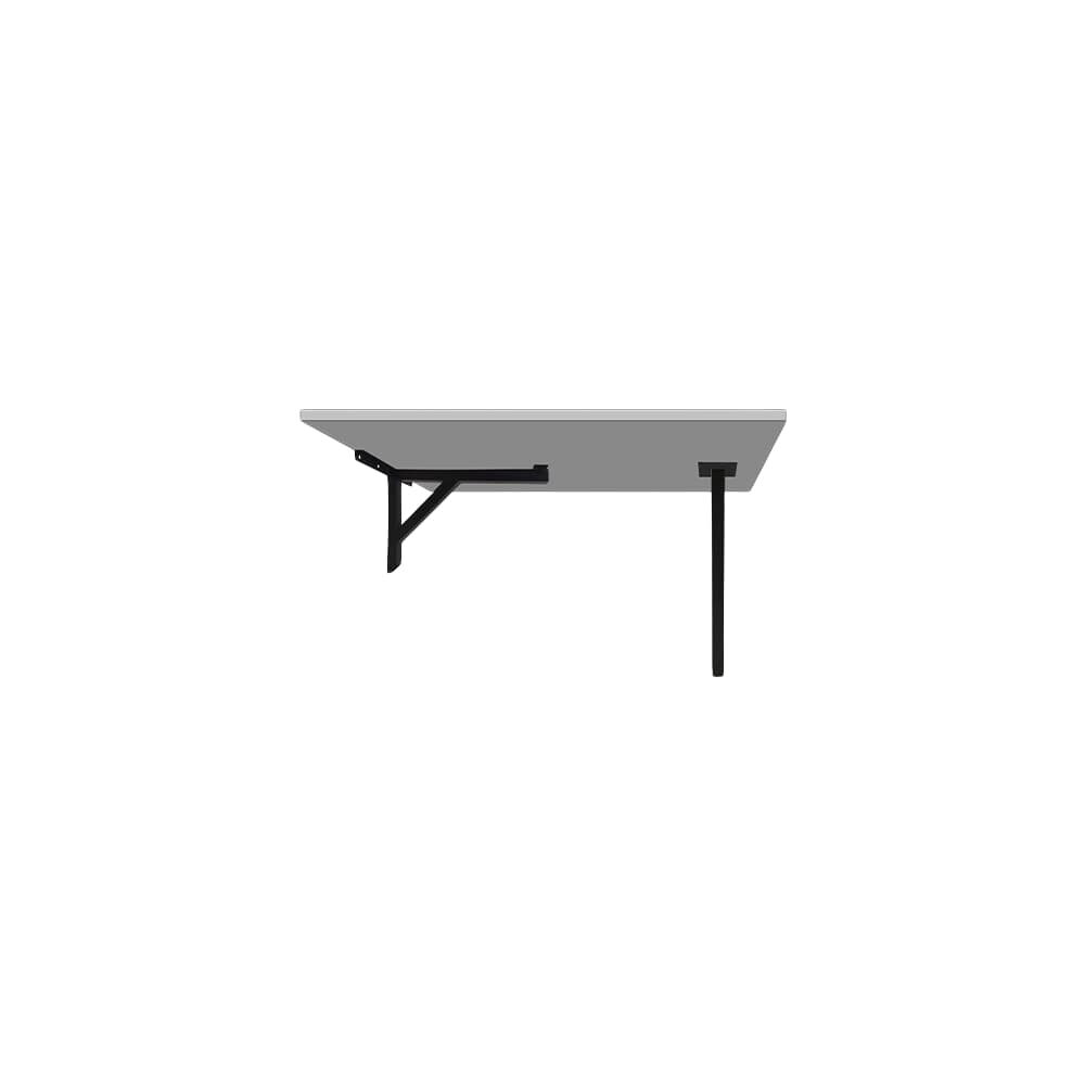 Cantilever Table Base in Black Steel