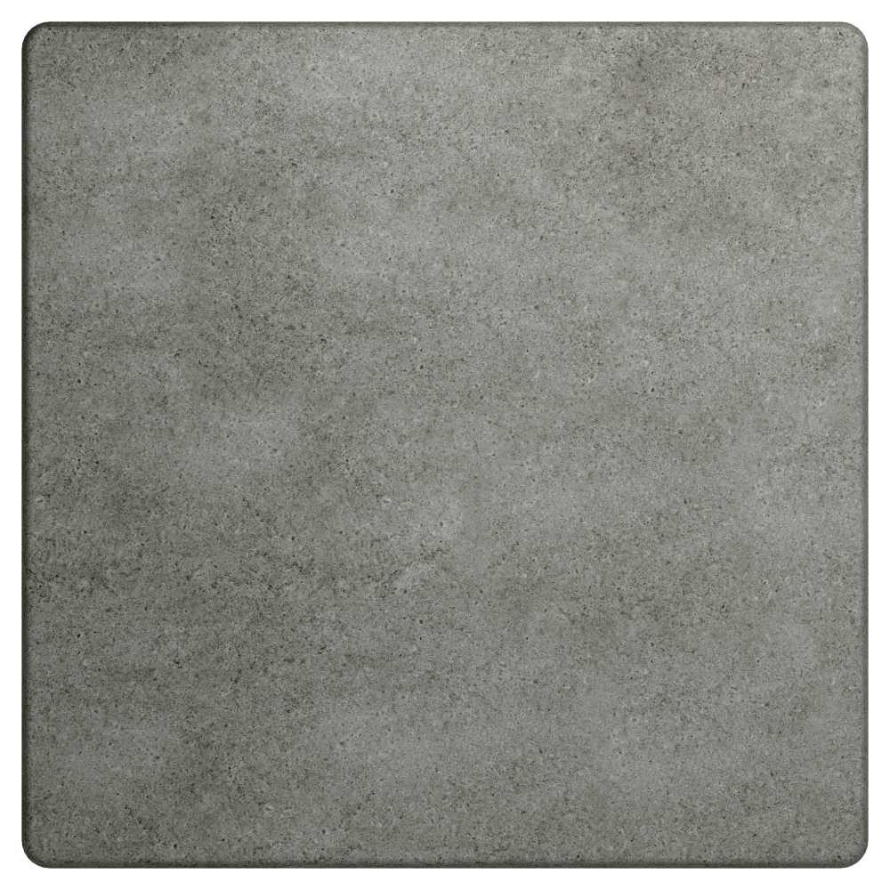 Indoor Resin Table Top in Concrete Gray Finish