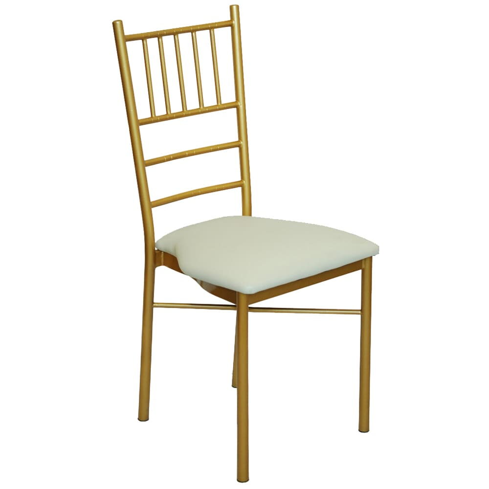 Gold Chiavari Chair in Metal for Ballroom