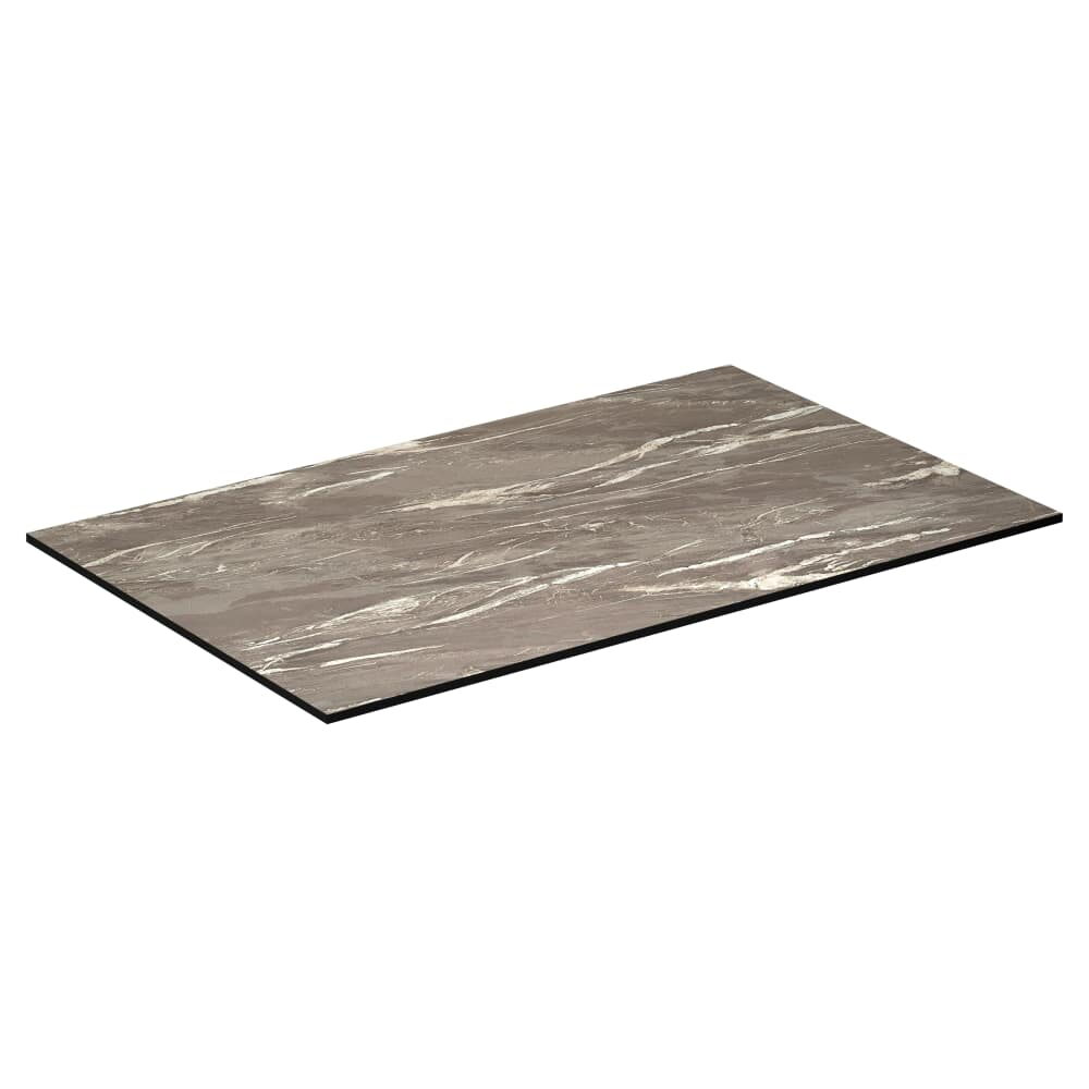 Stone Looking Resin Table Top for Outdoor with Phenolic Edge