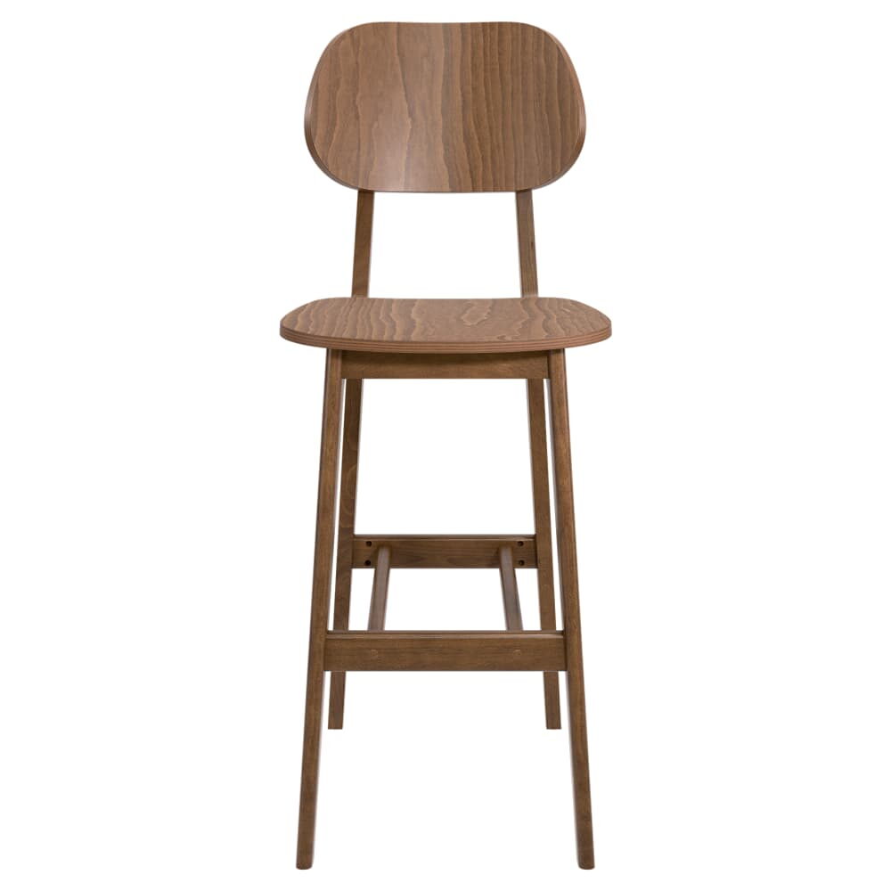 Gisselle Indoor Bar Stool in Wood