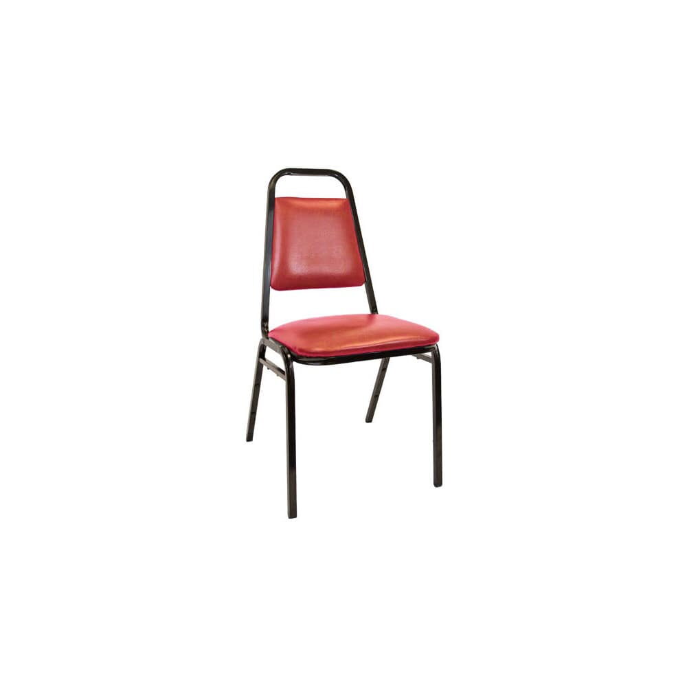 Stack Chair in Vinyl with 1.5" Thick Cushion