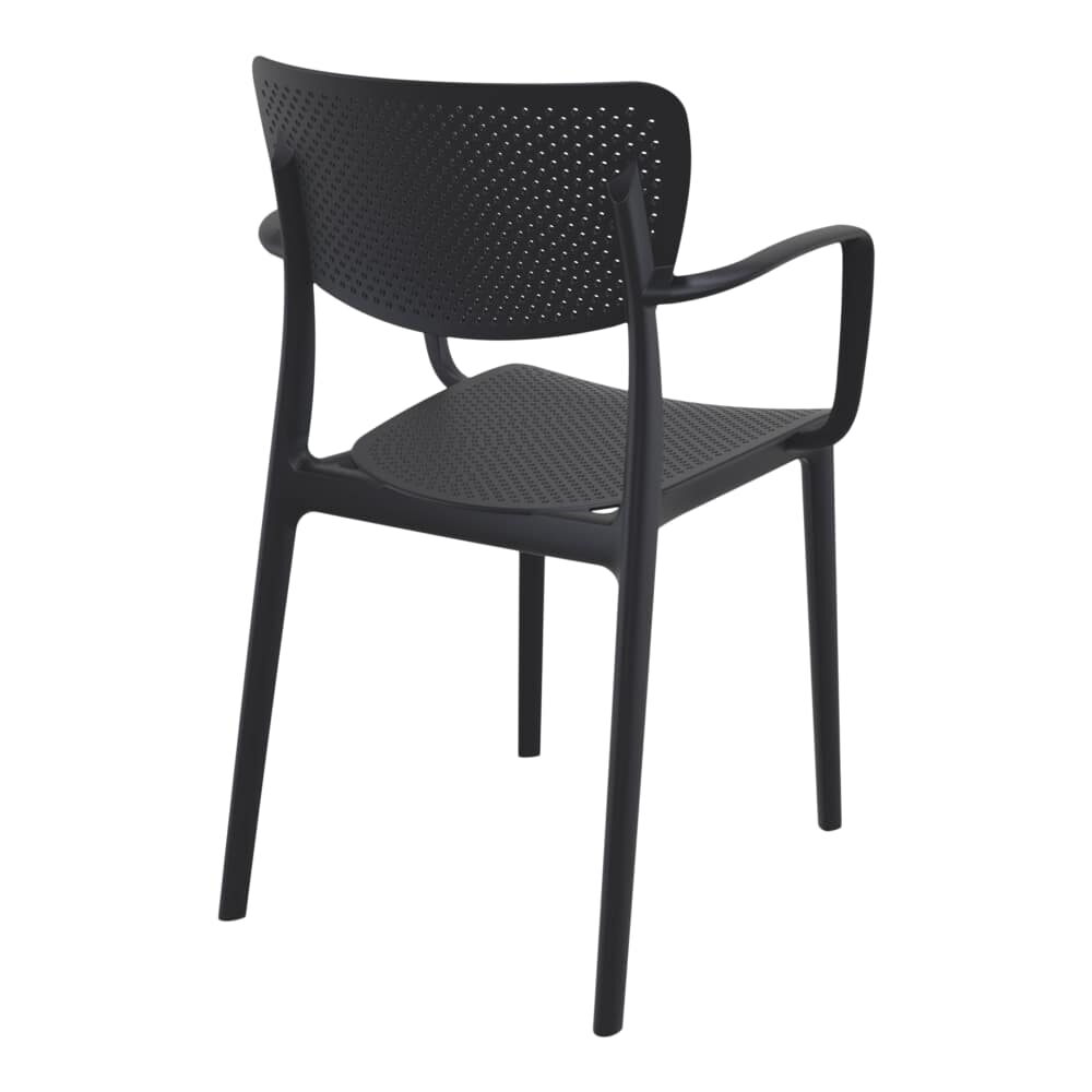 Mesh Patio Armchair in Resin