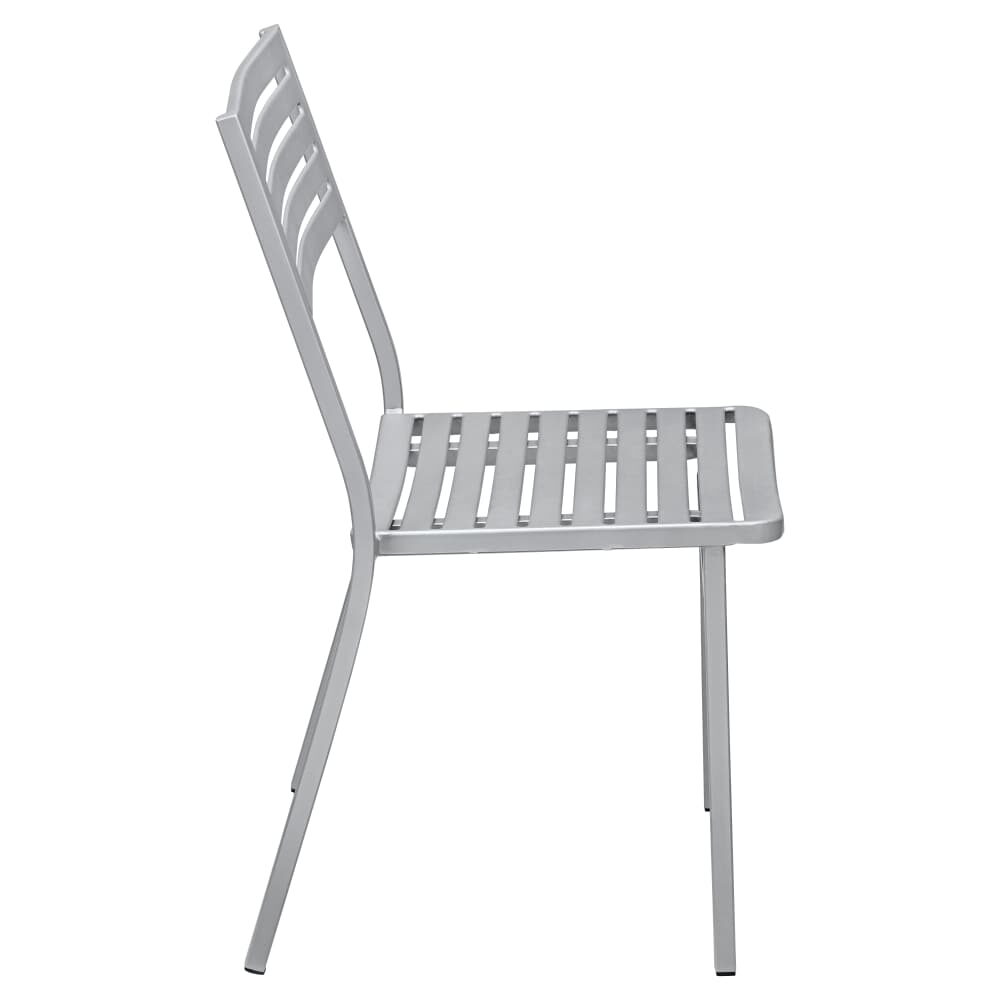 Ella Titanium Gray Chair for Outdoor Patio