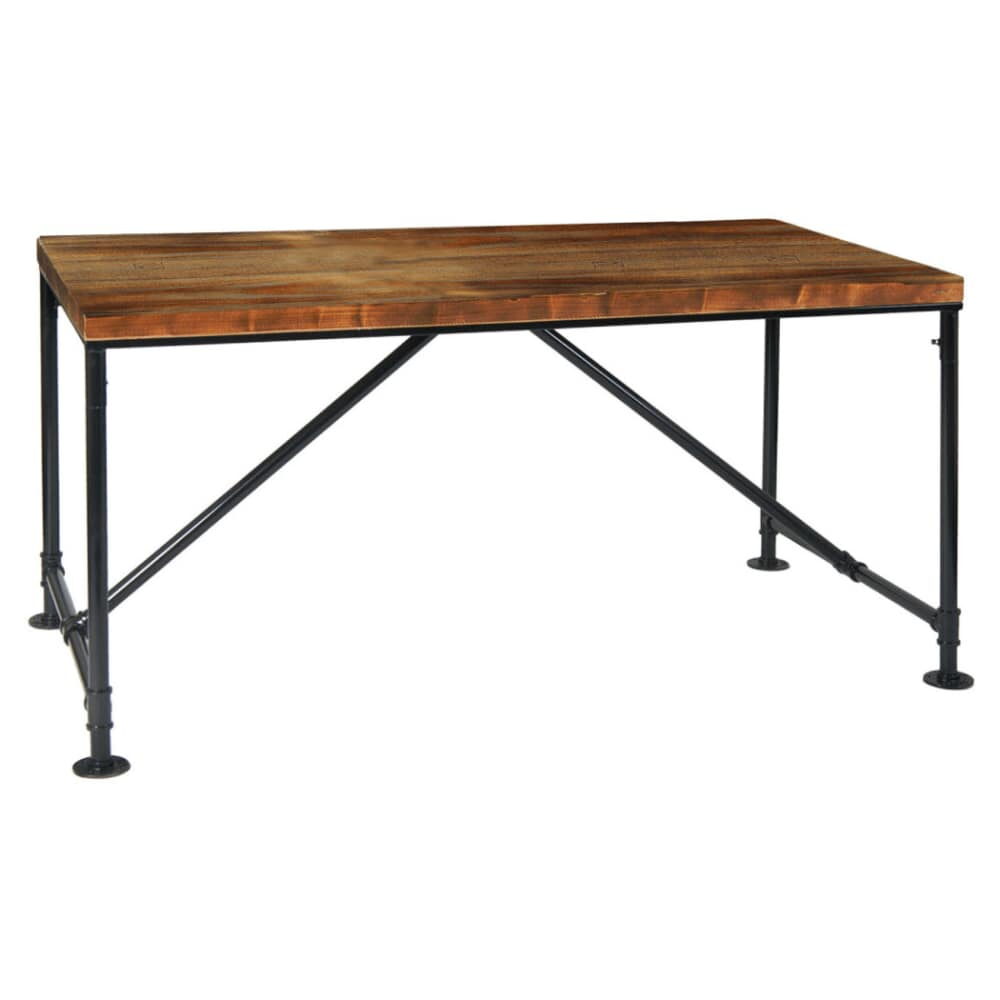 Industrial Series Table in Pinewood